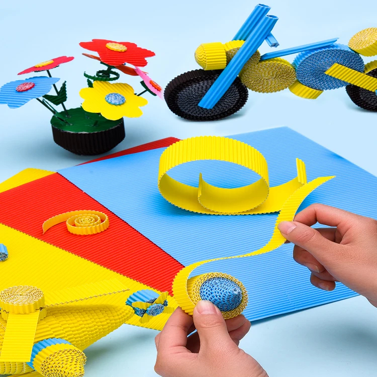 Plain colour 50*70 Corrugated art paper&paperboard