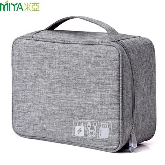 New Style Waterproof Portable USB Charger Organizer Bag Travel Cable Storage Bag