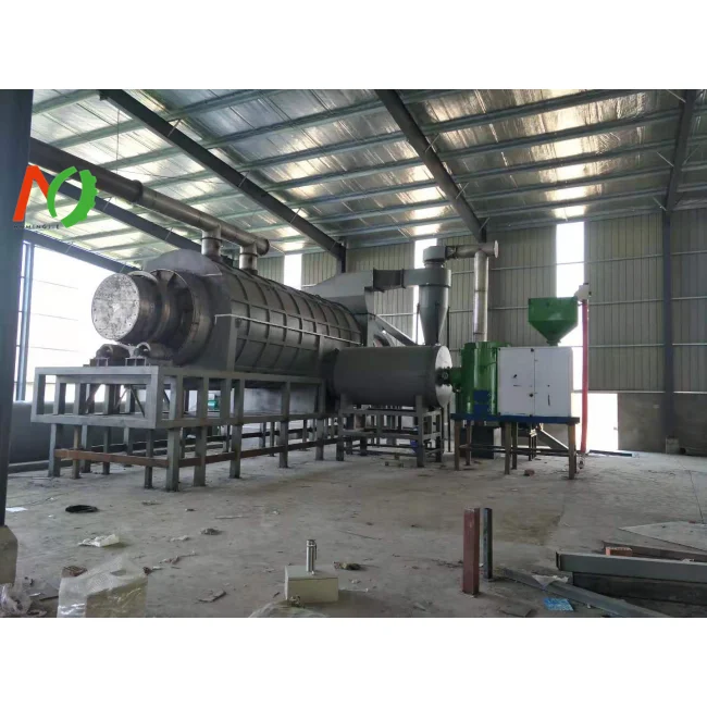 China High Capacity Industrial Smoke Free Wood Charcoal Making Furnace Carbonization Plant