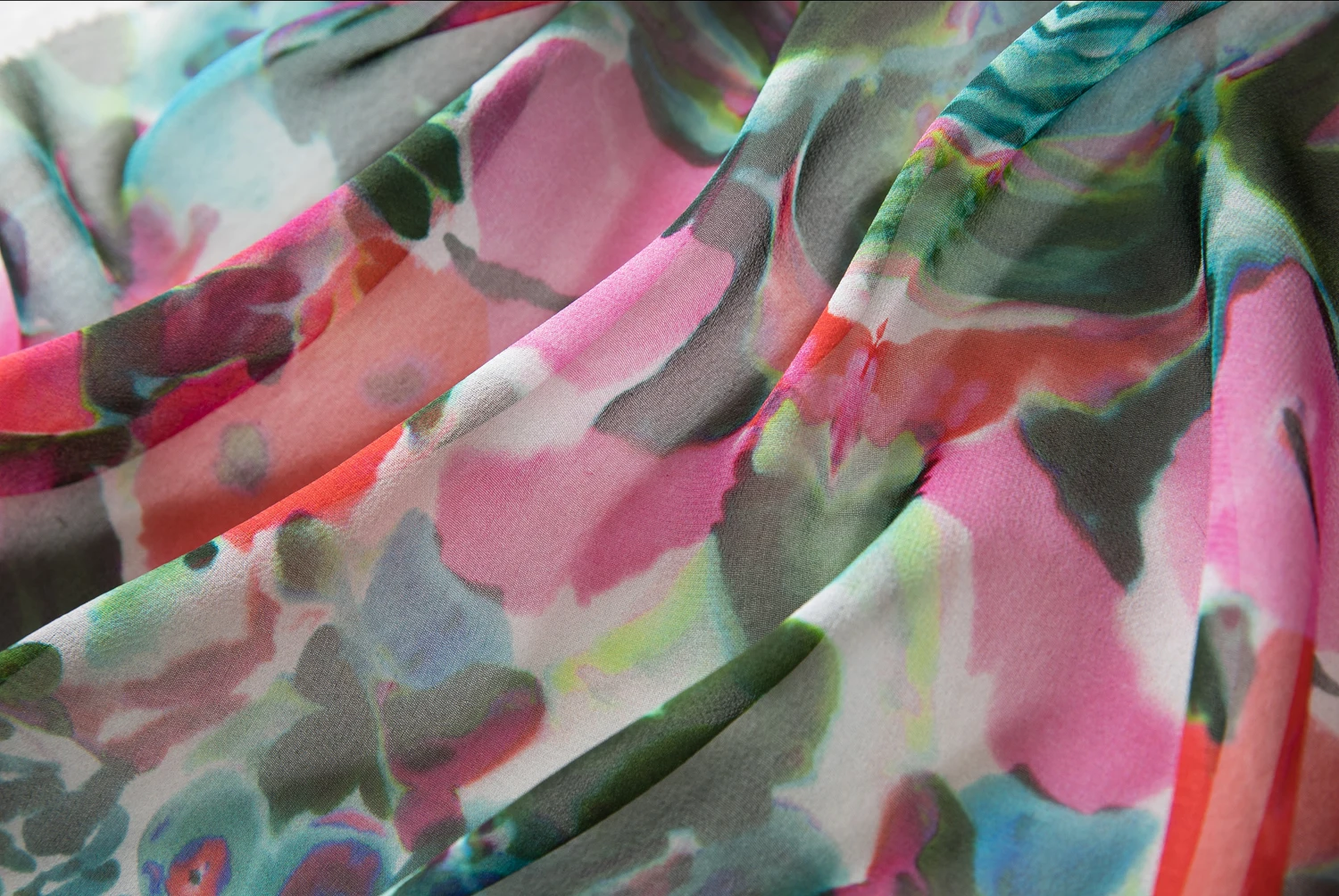  Цифровая печать 100 шелковая ткань текстиль китайский шелк 10 мм жоржет