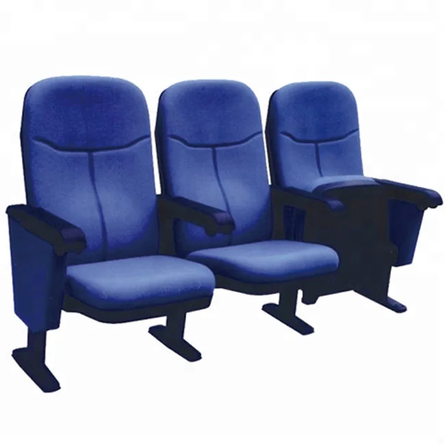 Folding Theater Chairs Film Seat For Cinema Price Fixed Public Auditorium Hall Seating Bench