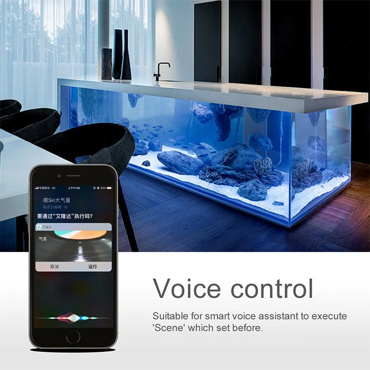 
Aquarium Fish Tank air pump controller Long Range Control Oxygenation Gas Volume Controller 