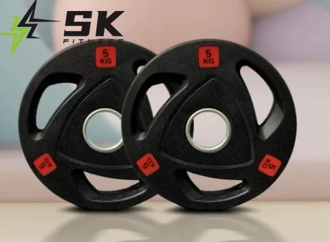 Спортзал SK оптовая продажа тяжелая атлетика пауэрлифтинг 2 5-5 фунтов резиновые накладки на бампер с резиновым покрытием для соревнований