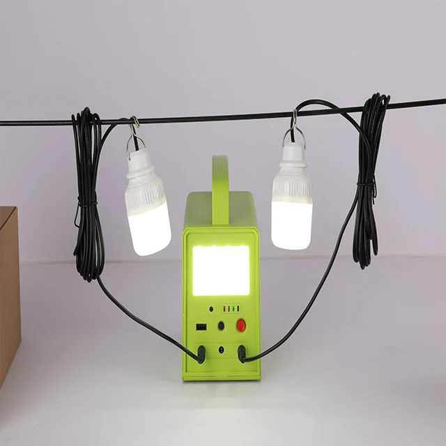 Grape 12v lithium iron phosphate battery Lithium Battery Power Bank Camping Generator with panel