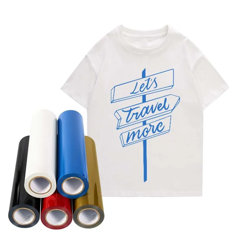 PU Sticky Flex Heat Transfer Vinyl Easy to Cutting