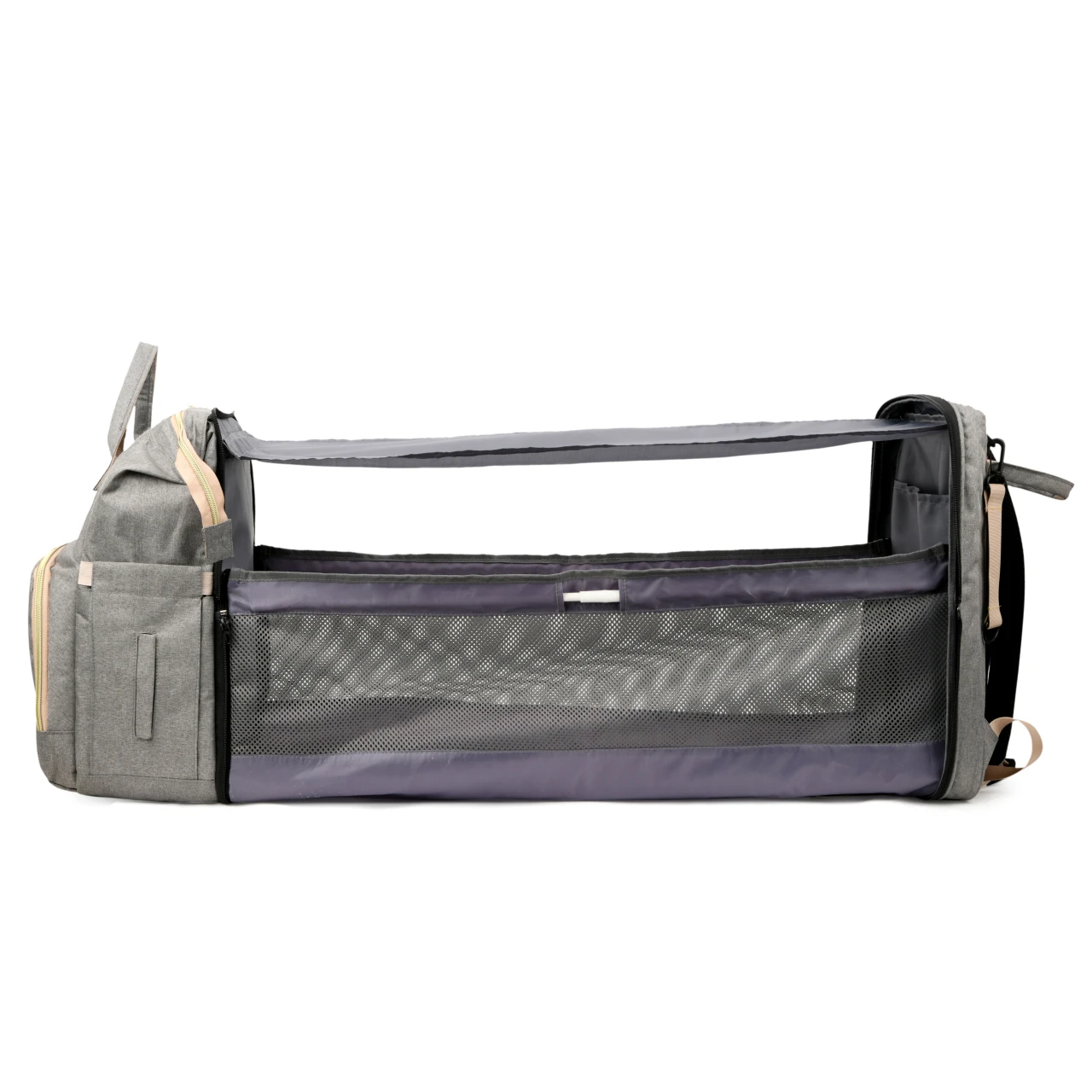 MARKSMAN Ladies Multifunctional women Bag Fashionable Double Shoulder Waterproof USB Softback Style Zipper Oxford Material