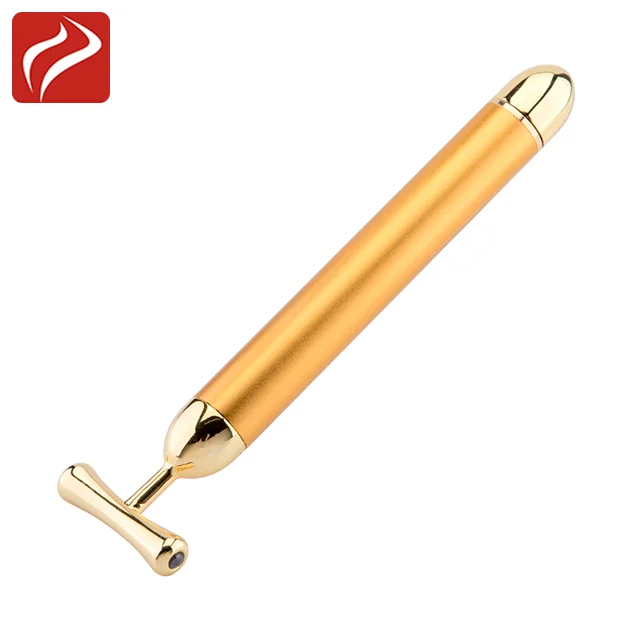 New product ideas 2018 beauty and personal care germanium rolling facial massager 24k gold beauty bar