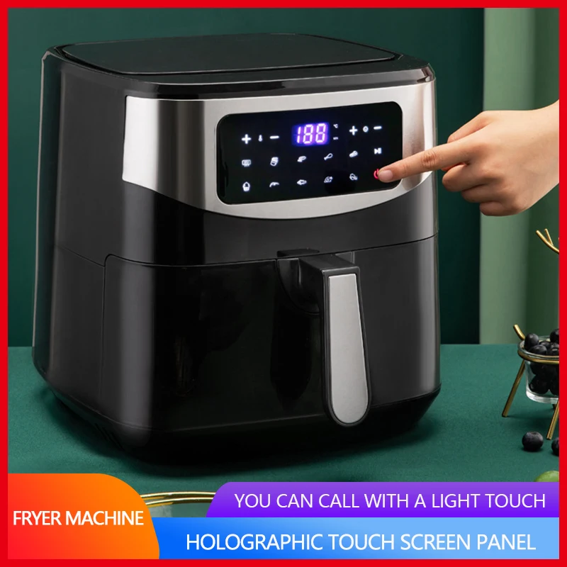 8L Newest air fryer without oil no oil air deep fryer kitchen appliance with rapid air circulation