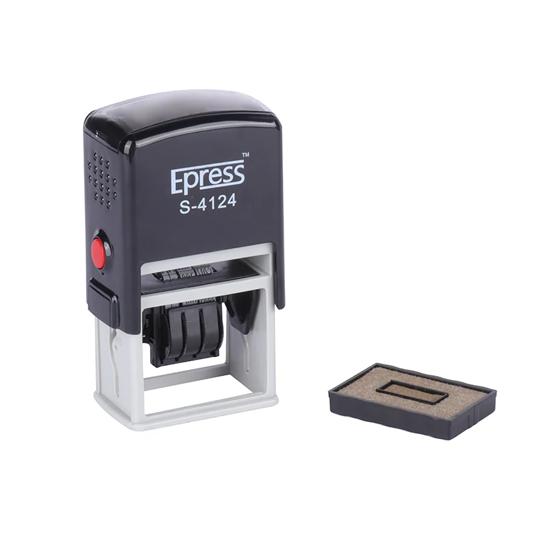 Custom Automatic Business Card Seal Self-inking Stamps Office Self Inking Rubber Stamp