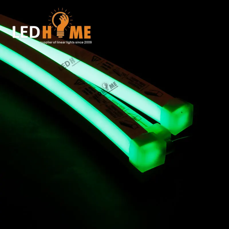 LEDHOME Free Cutting NE-1615 DC 24V Epistar Chip  Topview 120 Degree Beam Angle Silicon Neon Flex Light