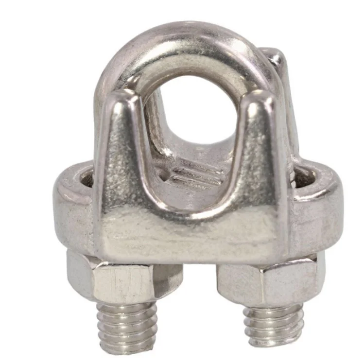 Low Price Stainless steel 304 316 Din 741 Wire Rope Clips