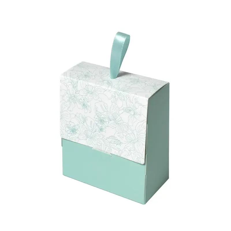 Professional customized design candy gift box personalized gift box of square pattern candy biscuit packaging box