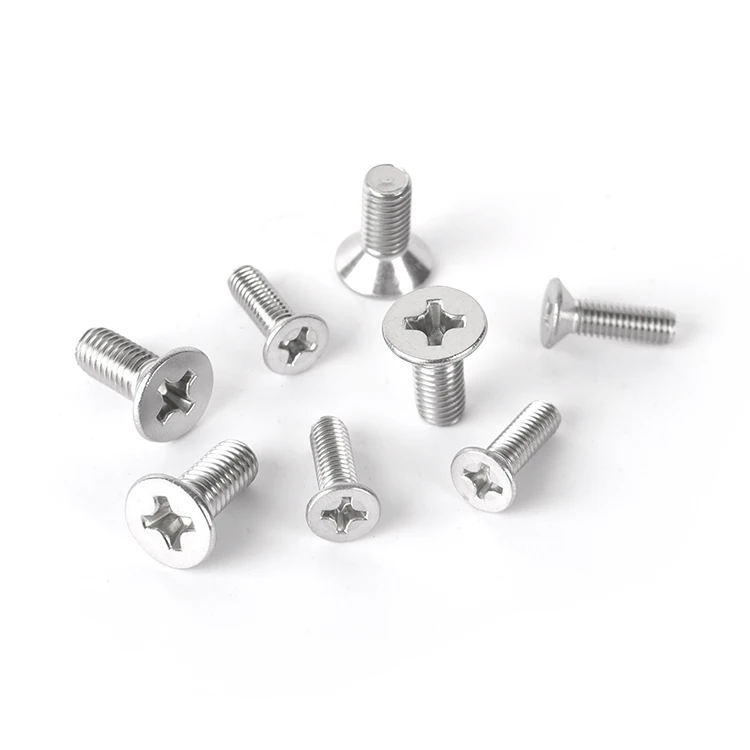 DONGJI Hot SALES DIN 965 M1.6 M6 M8 M12 Stainless Steel Hex Socket Countersunk Head Screws