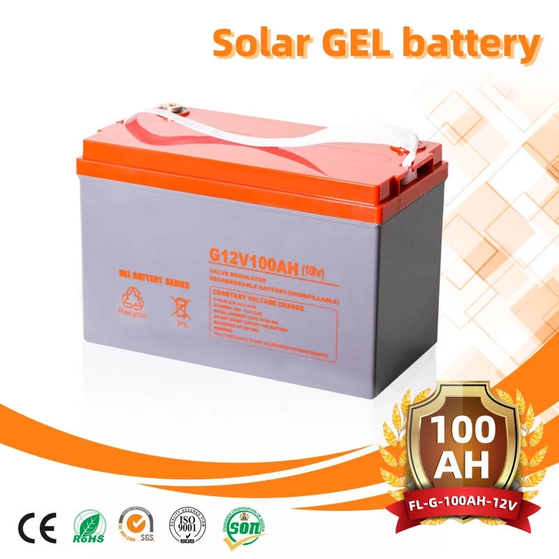 Rechargeable Gel Battery 12v 100ah 150ah 200ah 250ah For Solar Power System Gel Battery Pack