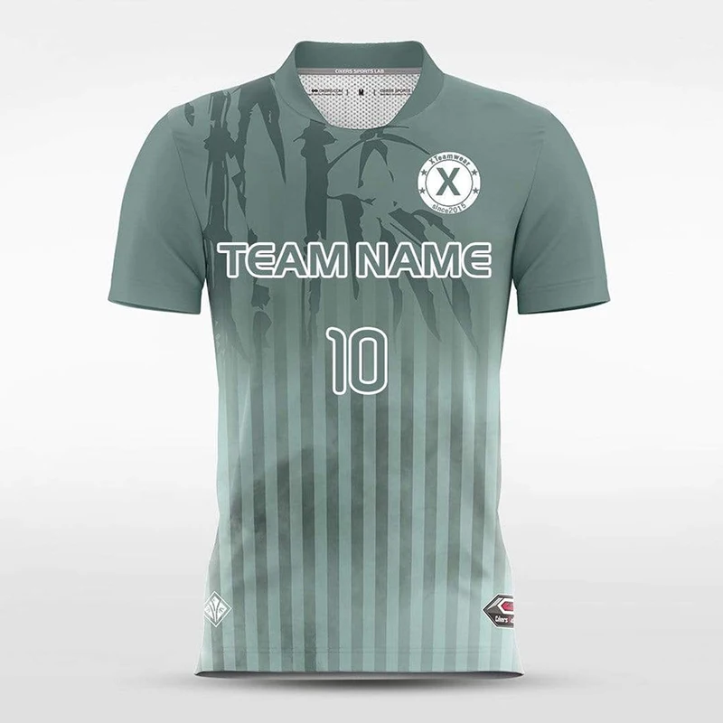 Customized Sublimation Printed Football Shirt Custom Breathable Soccer Jersey Kits School Team Uniforms Soccer Sports Wear
