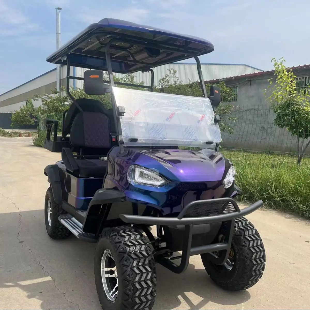 Free Shipping Lifted 4 Passenger Golf Car Brand New 4 Wheel Electric Club Car Golf Cart For Sale