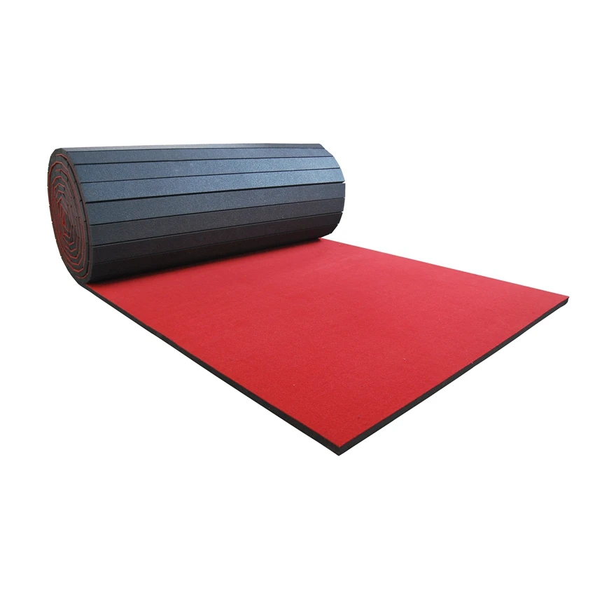 Best Selling Durable Using Foldable Tumbling Gymnastics Mats Rolling Cheerleading Mat