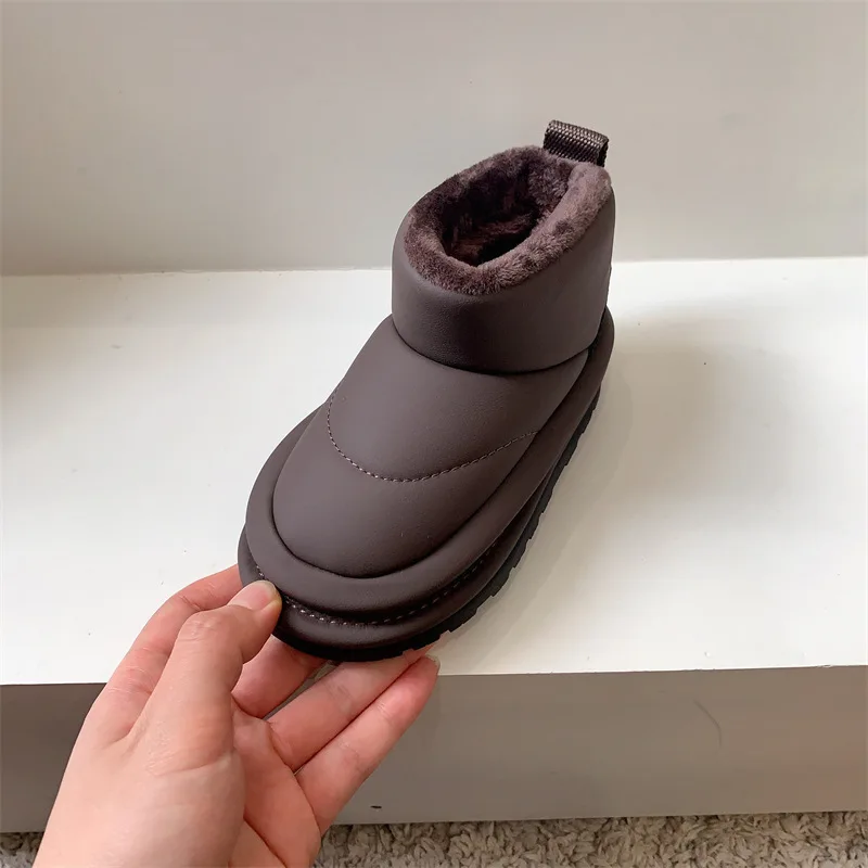 Fashion Wholesale Winter Warm Fur Boots Waterproof Furry Custom Logo Custom Winter Boots Women Snow Boots No reviews yet