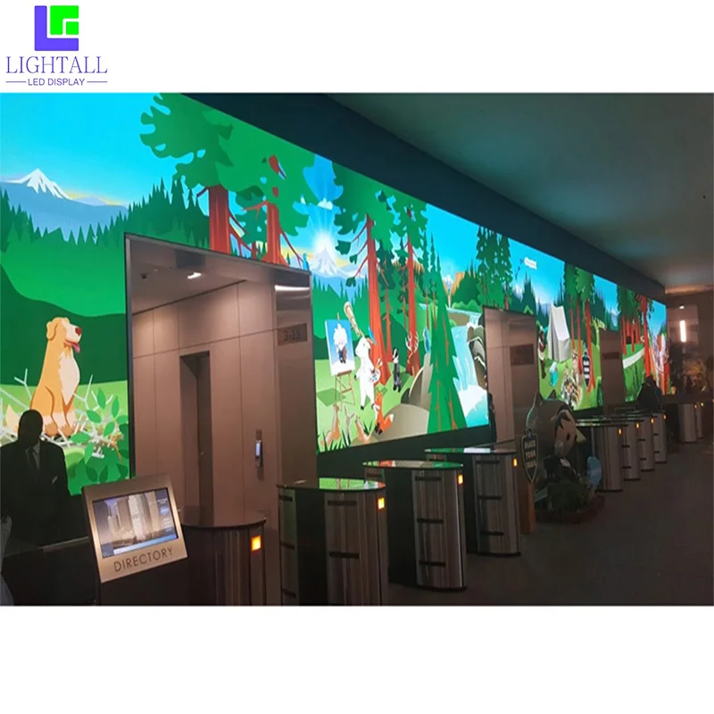 16:9 Small Pitch P2 LED Matrix Indoor LED Panel 640x480mm SMD LED Display Indoor Led Screen