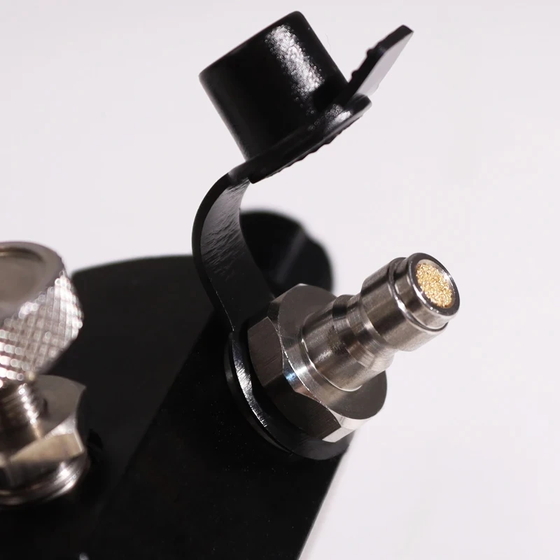 Acecare 4500Psi 300Bar Hpa Tank Valve M18*1.5 Thread PCP Paintball Filling Valve with Two Gauge