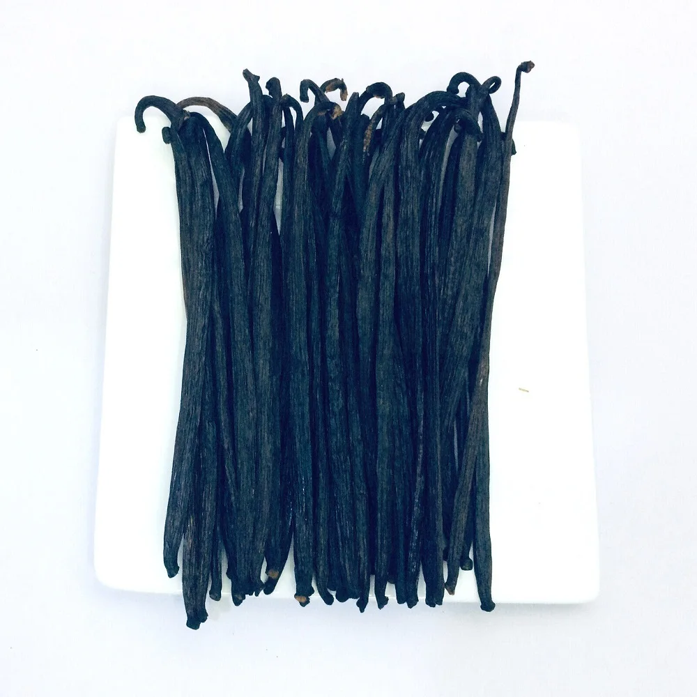 PREMIUM MADAGASCAR VANILLA BEANS BLACK BOURBON ORGANIC GOURMET EXTRA, FOOD GRADE  14~20 CM  FROM MADAGASCAR