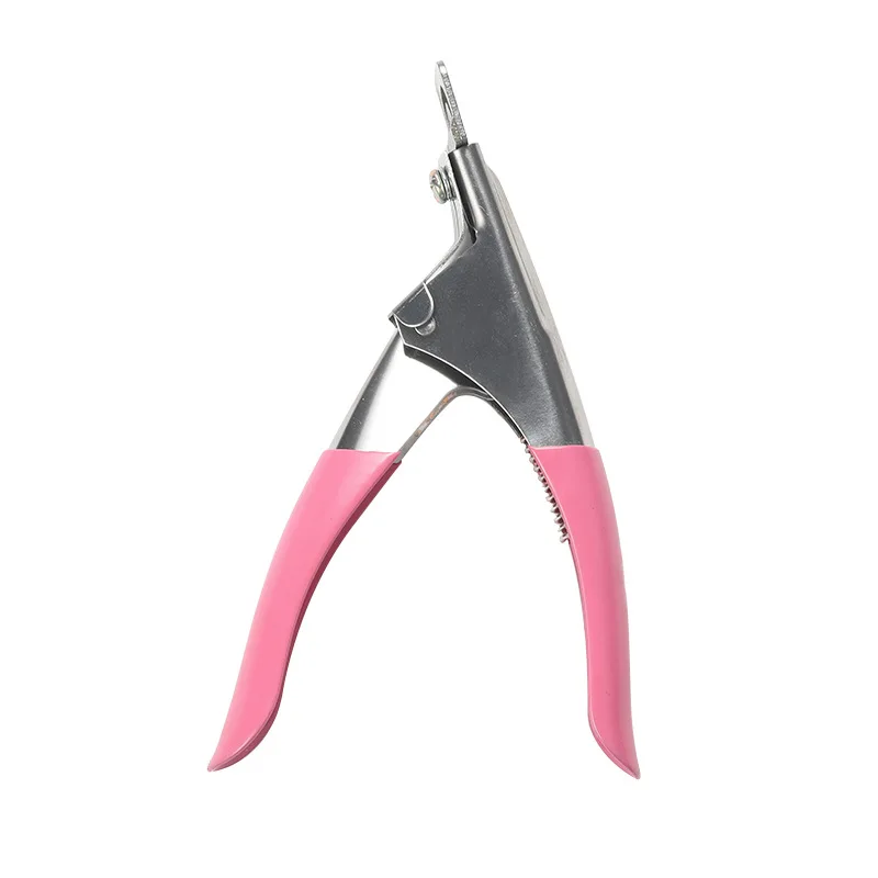 High Quality Stainless Steel Nail Art French U Shape UV Gel Nail Clipper for Thick Nails