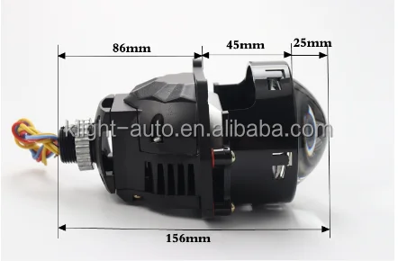 2022 3.0 Inch R8 Bi-led Projector Lens For H7 Car Headlight Tuning Matrix Led Lights 7590lm