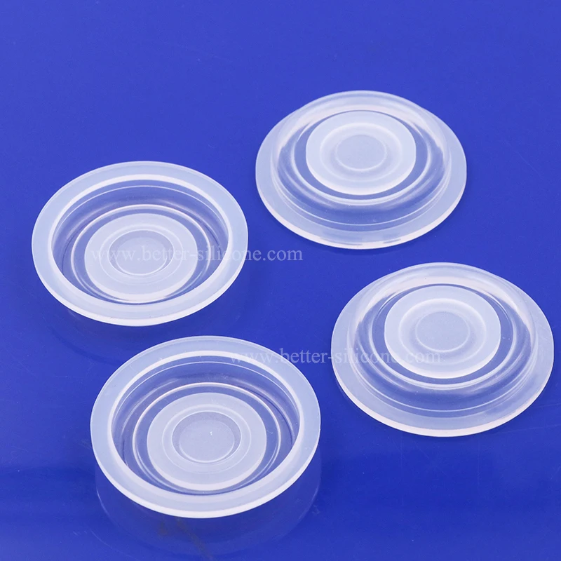 Пользовательский Медицинский Чистый силиконовый резиновый клапан мембранная прокладка Диафрагменное уплотнение