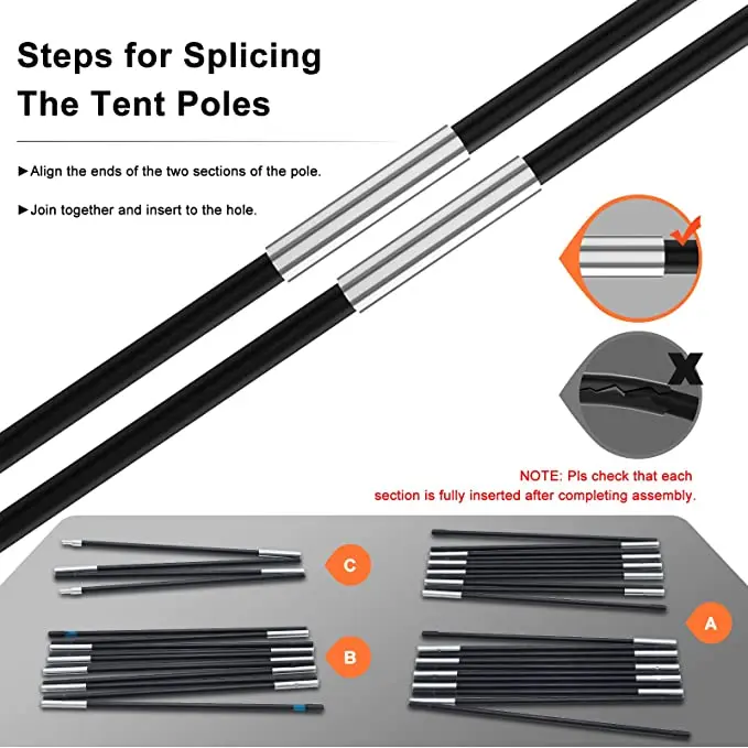 Portable 210d oxford cloth waterproof truck awning car rear tent Trailer pickup truck tent for outdoor camping