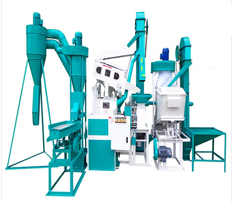 Fire Phoenix professional rice hulling machine price /commercial complete set combined  rice milling equipment