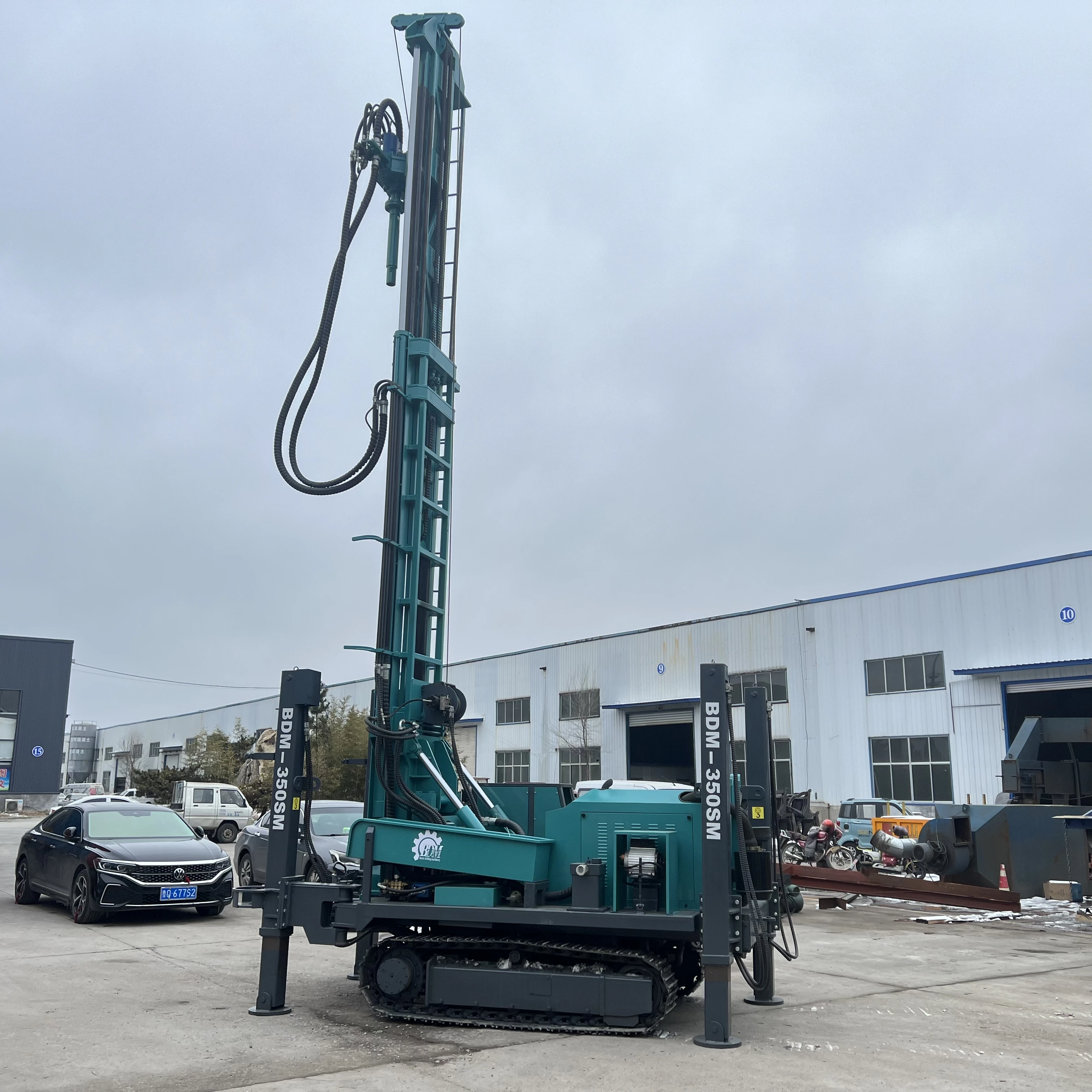 BDM-350SM popular borehole Drilling Rig underground drill rig for water well machine
