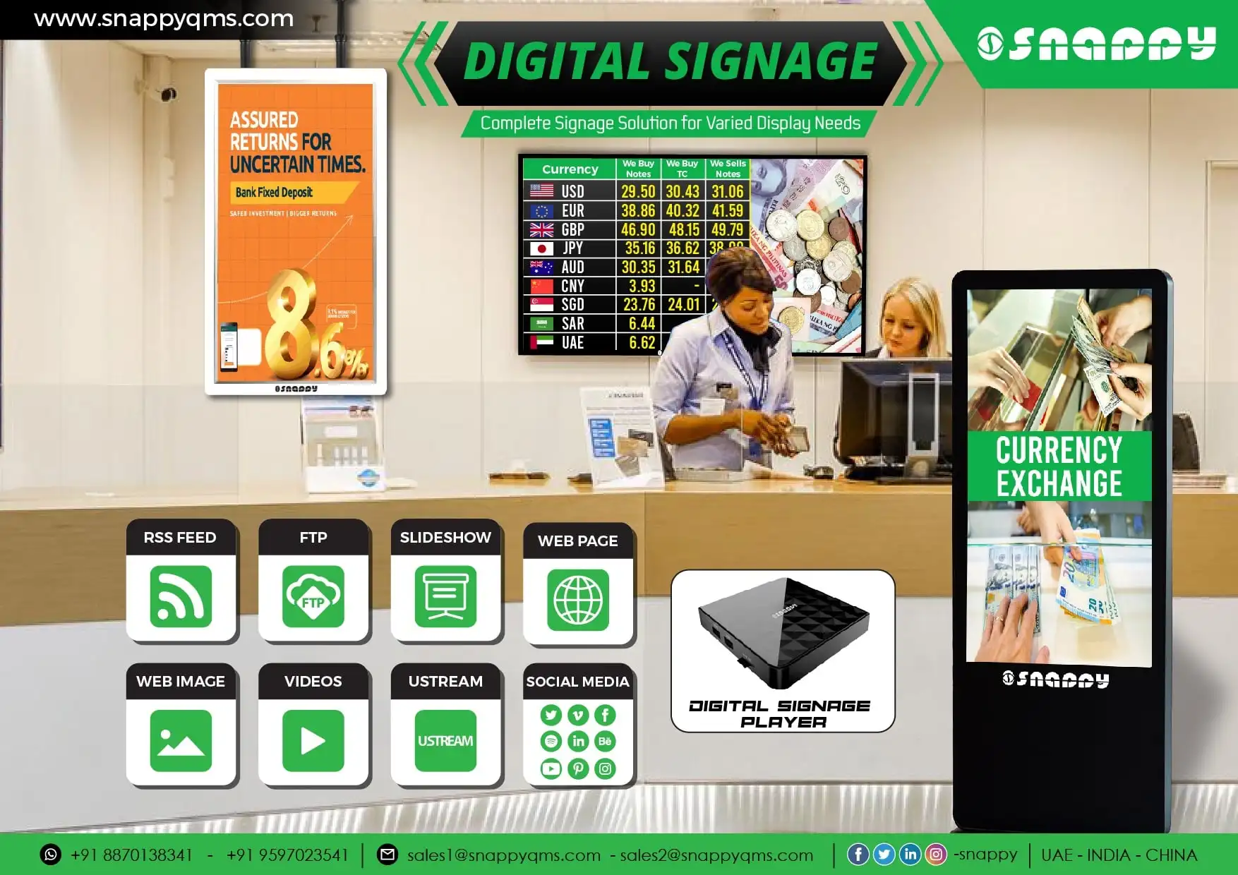 2024 New Cheap Digital Signage Floor Standing Touch Kiosk WiFi LCD Advertising Display for Outdoor Advertising Screen Players