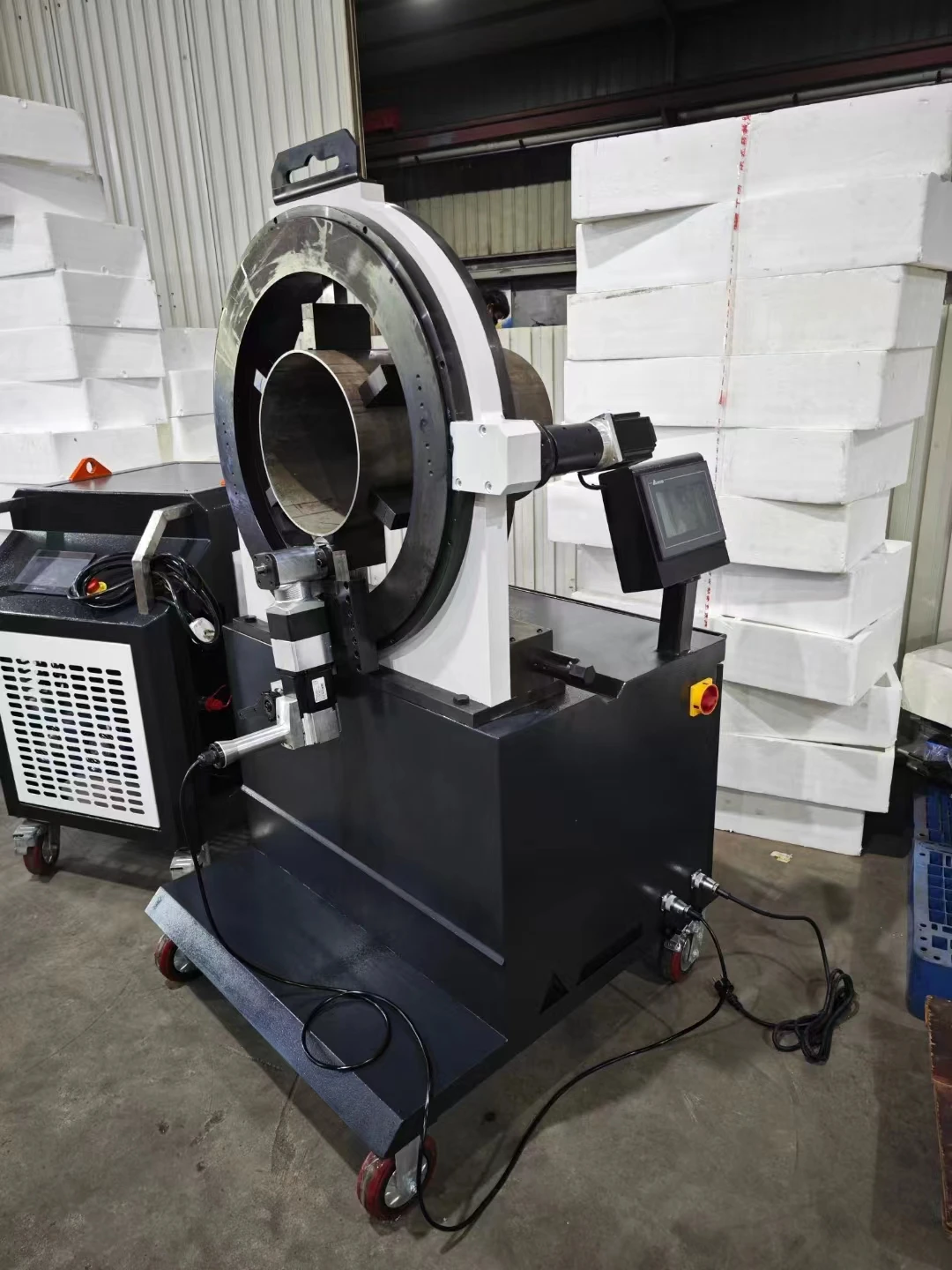 OSE-170 Orbital Stainless Steel Pipe Circular Saw Cutting Machine 30-170mm