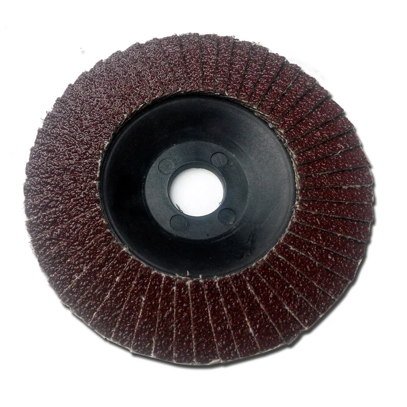 High Utilization 4 Inch Flap Disc Grinding Wheel Flexible Zirconia Flap Disc Abrasive For Metal Grinding Wheel