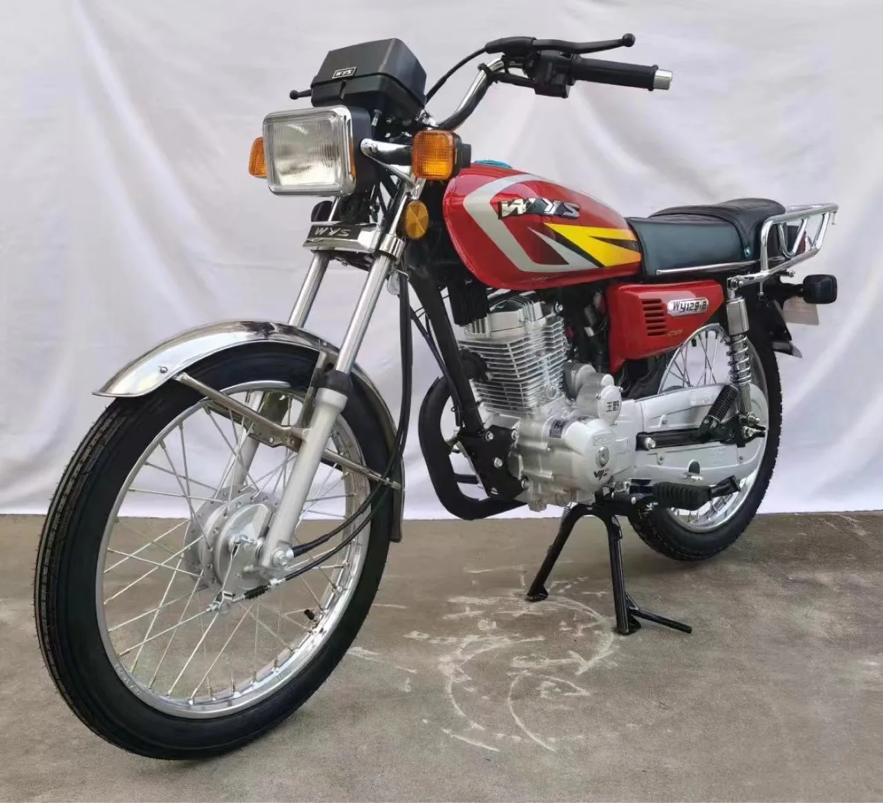 Hot Sale Cheap High Quality Single Cylinder Bajaj Boxer Motorcycle Street Legal Dirt Bike ATV Other BM100 4 Strokes Customizable