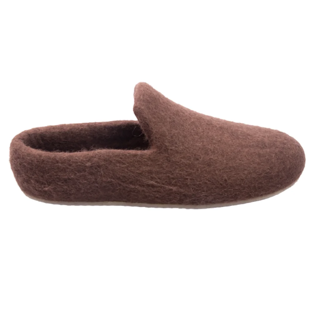 US most selling Felt Home Slippers Unisex indoor shoe all seasons wearable handmade wool slippers