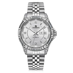 New Stylish Watches For Men Custom Logo Brand Luxury Diamond Mens Watch Orient Automatic Watch Man Waterpoof