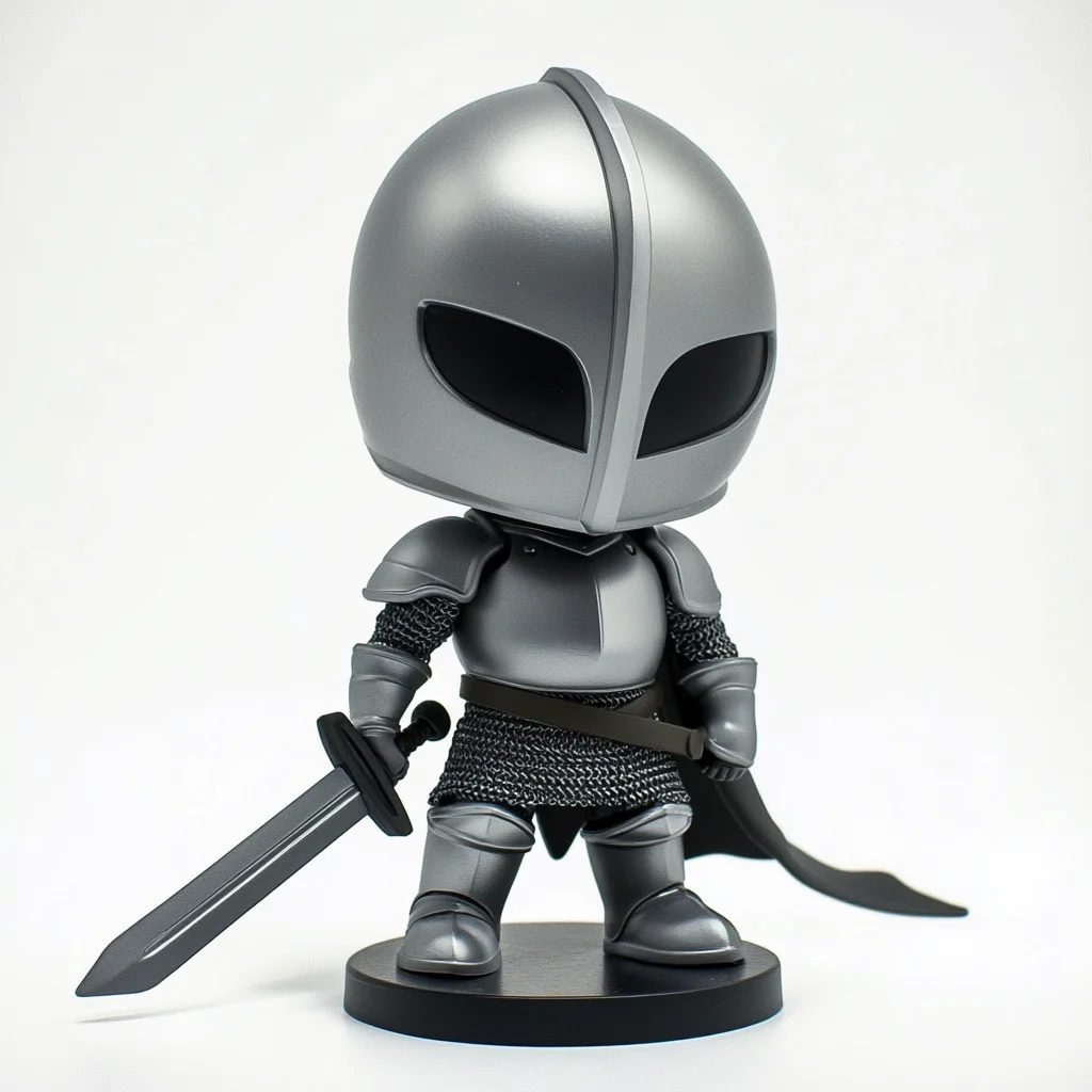 Custom Hot Sale Plastic Designer Oem Action Figure Knight Figure
