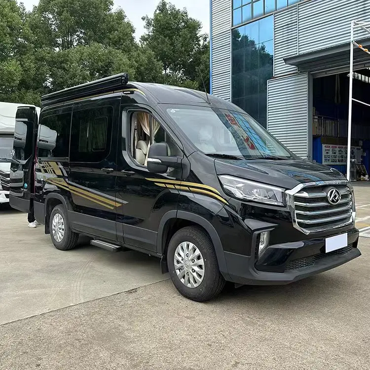 LHD affordable Class B European Standard Luxury Outdoor RV mobile travel trailer caravan camper for Business and Family Outing