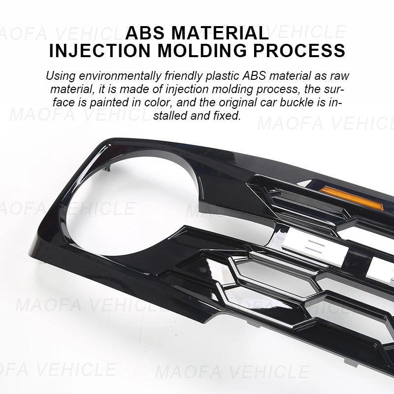 2021 2022 2023 Factory price Car exterior accessories Body Kit Radiator Grille Car Front Grille for Ford Bronco 2/4 Door
