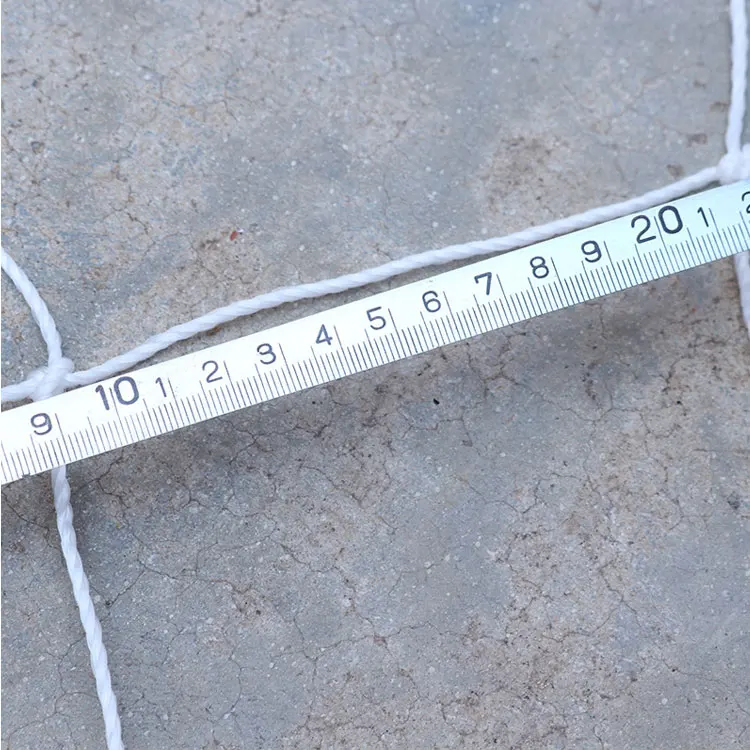 Factory Price 3 5 7 11 Players Football Game Training Polyethylene Football Net With Knots