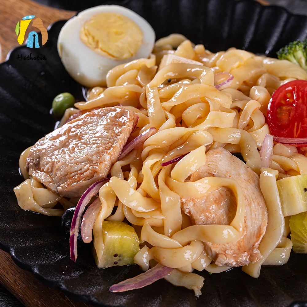 Sugar Free Gluten Free Low GI Wet Konjac Noodles Organic Rich in Free Konjac Noodles Odorloss Instant Wet Konjac Oat Fettuccine
