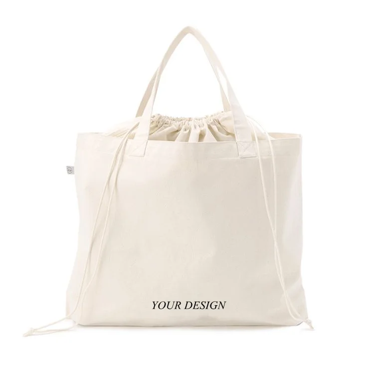 custom logo eco friendly reusable custom cotton shopping bags tote canvas bag
