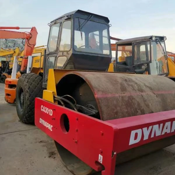Dynapac CA301 mini bomag vibratory rc used high-performance steel drums road rollers compactor with cheap price