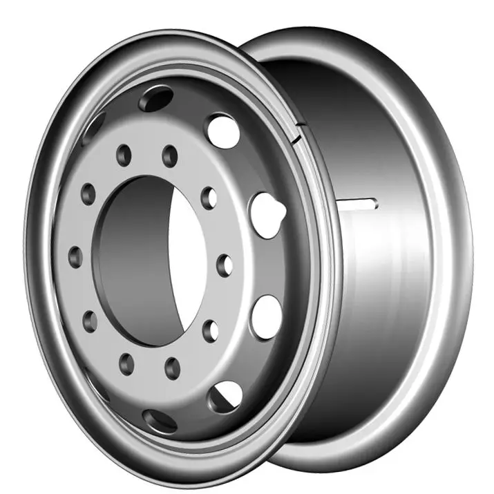 China factory hot sale heavy truck rim passenger car wheel rim  professional bus wheel rim 7.5-20