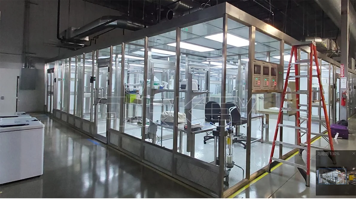 Modular laboratory clean room