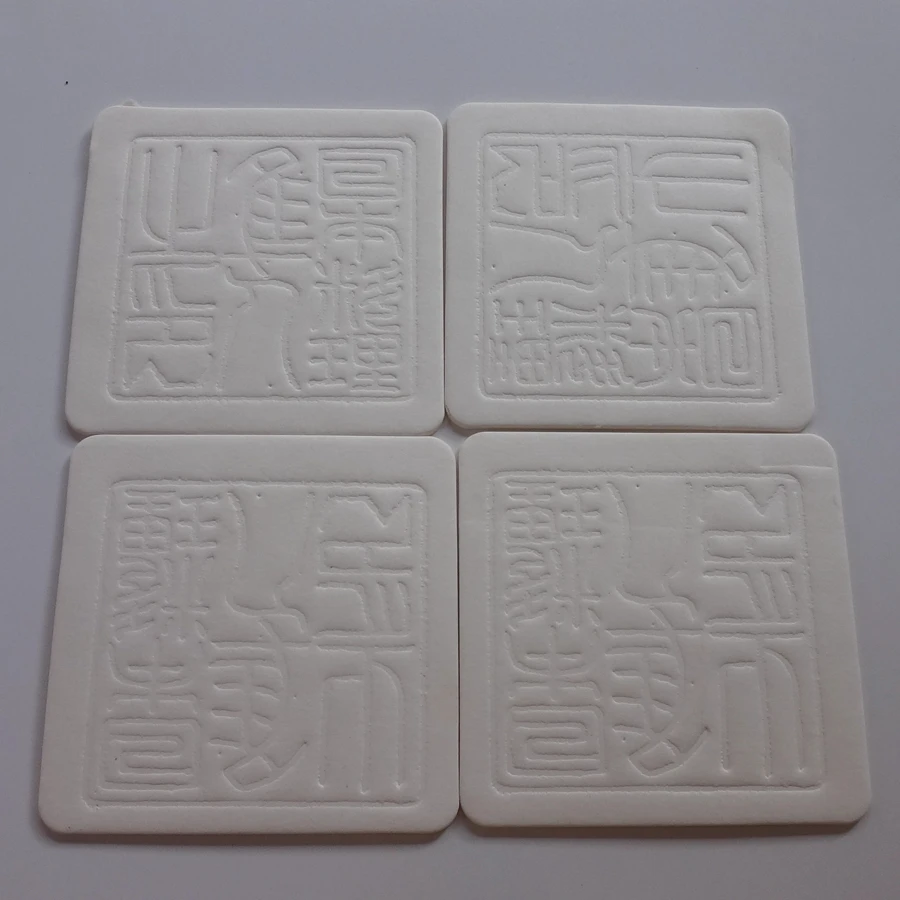 Excitation salient paper coasters absorbent paper coasters Custom logo coasters