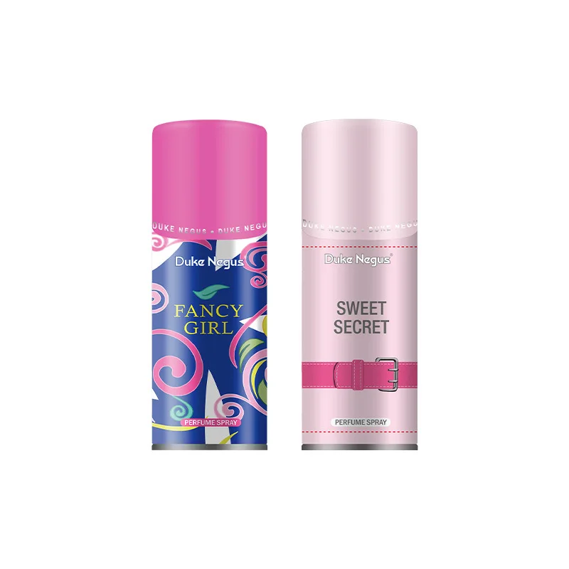 
exhilarating and deodorizing body fragrance spray for underarms 