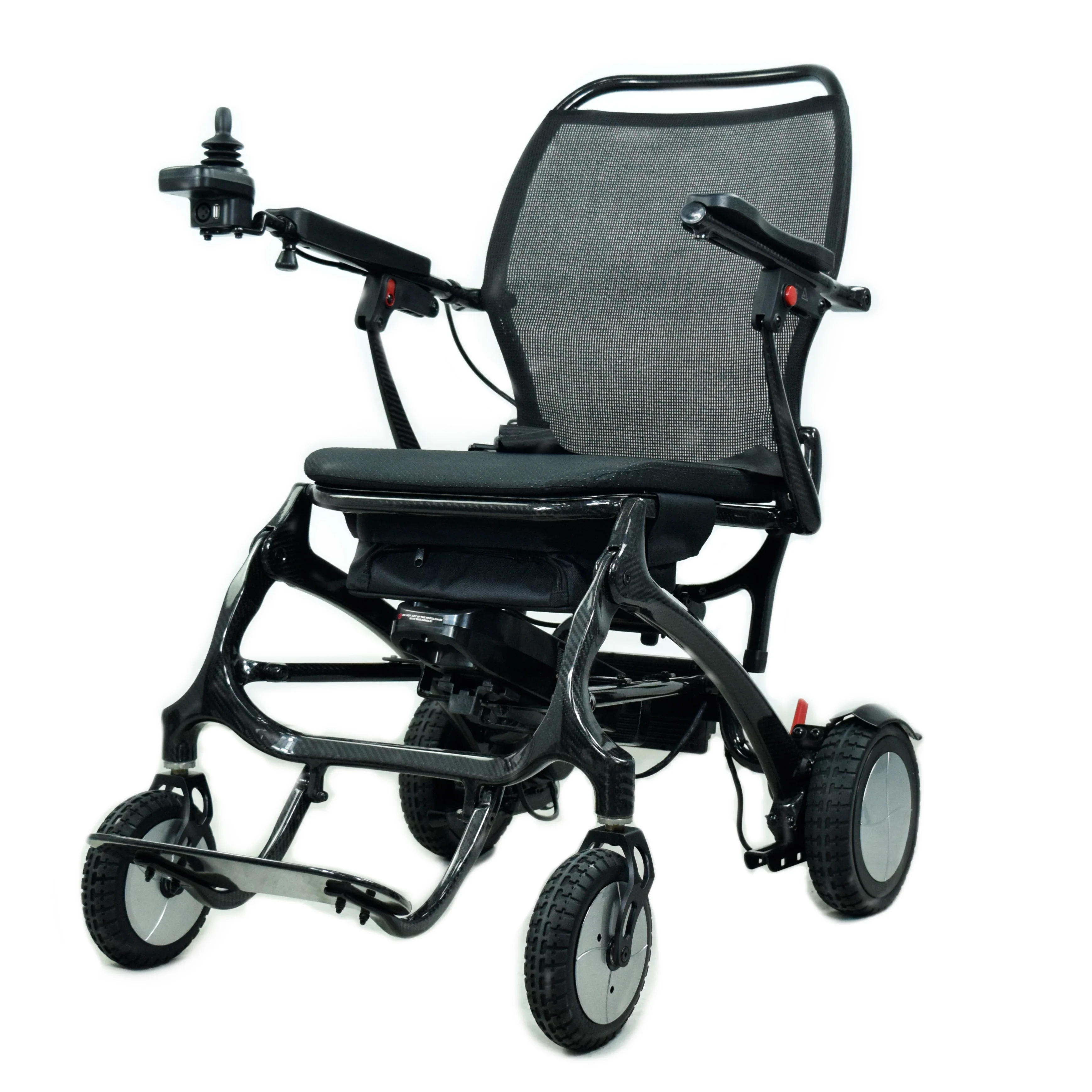 2023 New Popular Carbon Fiber Electric Wheelchair Lightweight Electric Disabled Wheelchair