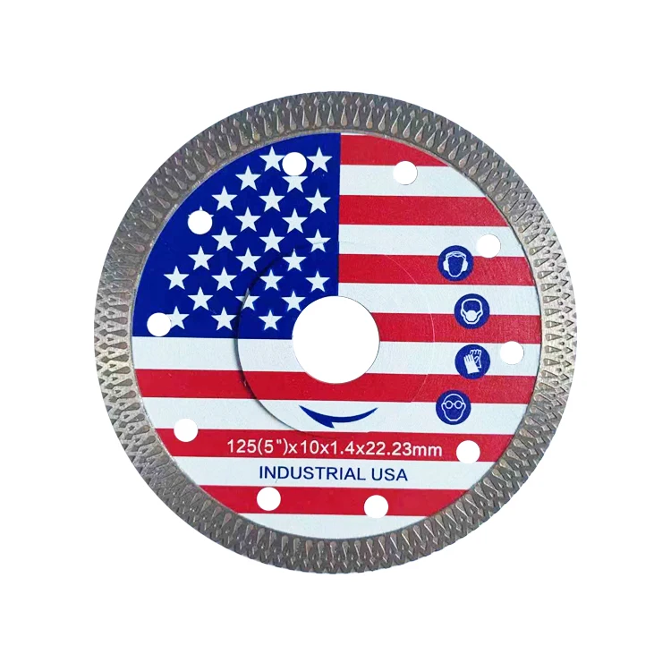 Professional Tile Sintered Turbo Cutting Disk/discs Wet or Dry Diamond Circular Saw Blade for Ceramic